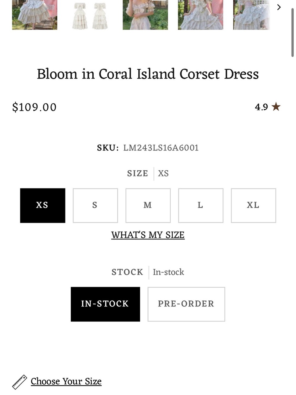 Bloom In Floral Corset Dress - Picture 8 of 12
